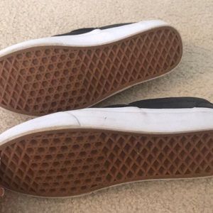 Vans Croc Leather Slip Ons